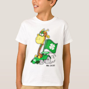 Funny Giraffe St.Patrick's Day T-Shirts