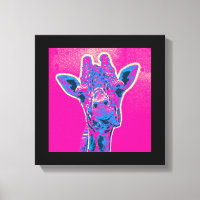 Funny Giraffe Sticking out his Tongue