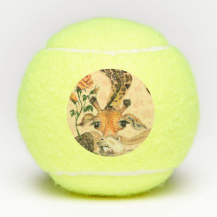 Funny Giraffe Tennis Balls