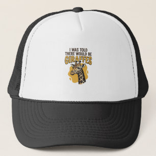 Funny Giraffe Vintage Engraving Shirt Design_1 Trucker Hat