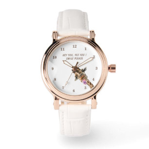 Funny Giraffe Watch