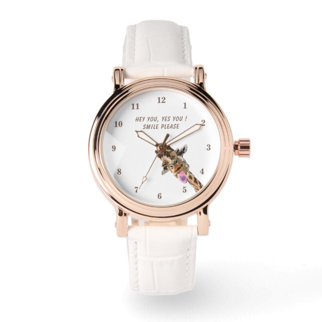 Funny Giraffe Watch (Front)