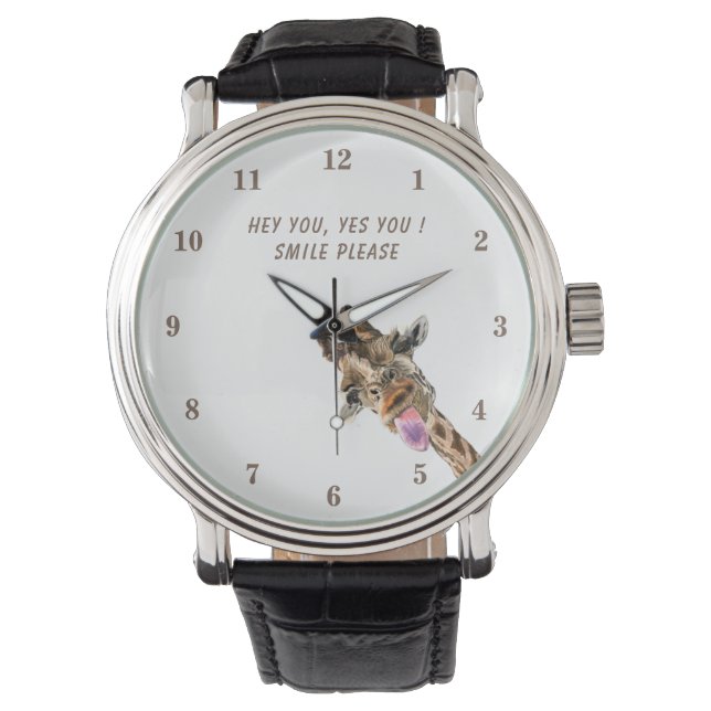 Funny Giraffe Watch (Front)