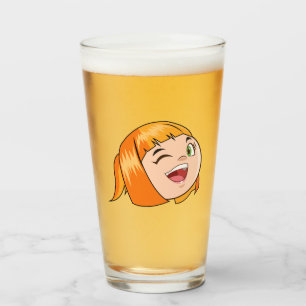 funny girl glass