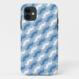Funny Girly Moustache 7 iPhone 11 Case