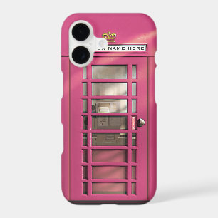 Funny Girly Pink British Phone Booth