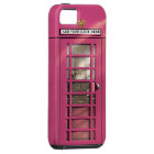 Funny Girly Pink British Phone Booth