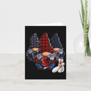 Funny Gnome Bowling  Card
