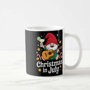 Funny Gnome Christmas In July Summer Xmas Beach Va Coffee Mug