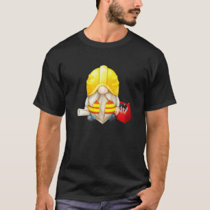 Funny Gnome Construction Worker Matching Family Ch T-Shirt