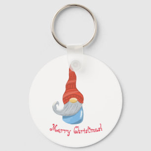 Funny gnome  keychain