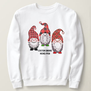 Funny Gnome Sweatshirt - Sweat - shirt à capuche d