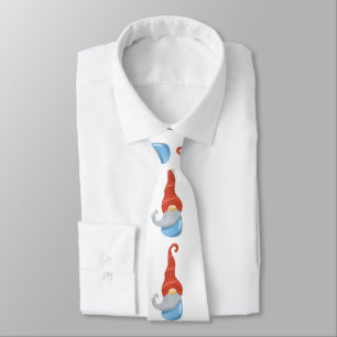 Funny gnome  tie