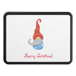 Funny gnome  trailer hitch cover