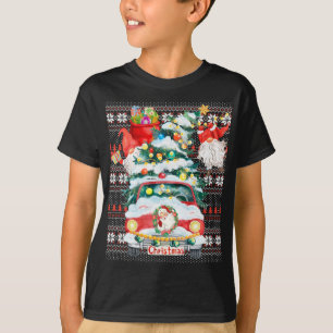 Funny Gnomes Matching Family Group Ugly Christmas  T-Shirt