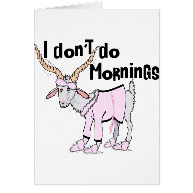 Funny Goat Apparel (Front)