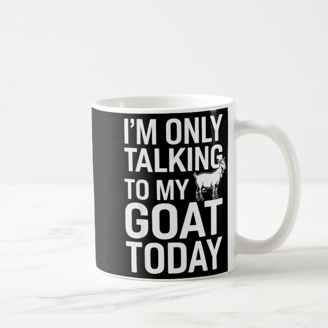 Funny Goat Design For Men Women Kids Boer Pygmy Go Coffee Mug (Right)