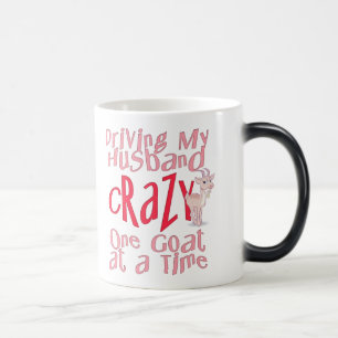 Funny Goat  Design for Women Magic Mug