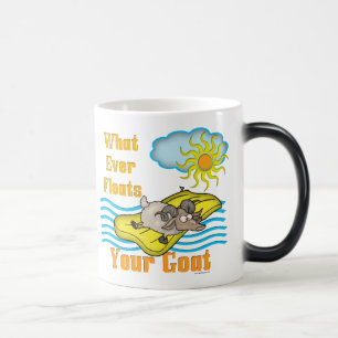Funny Goat Floats Your Goat Magic Mug