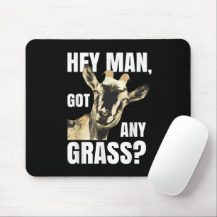 Funny Goat Pun Farm Animal Meme Gift for Goat Love Mouse Pad