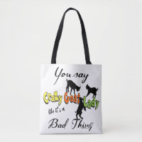 FUNNY GOAT SAYING | CHOOSE COLOR Crazy Goat Lady