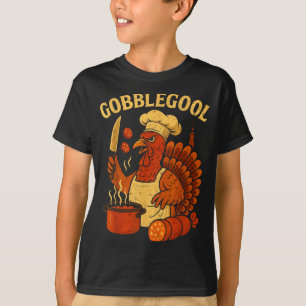 Funny Gobbol Italian Gobble Turkey Day Fall Thanks T-Shirt