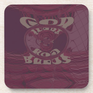 Funny God Bless kenya Hakuna Matata Giraffes wov Coaster