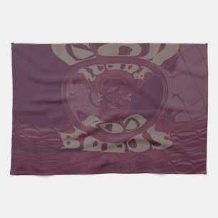 Funny God Bless  kenya  Hakuna Matata Giraffes wov Kitchen Towel