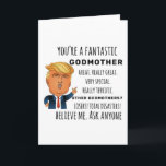 Funny Godmother Birthday Best Gift Card<br><div class="desc">Apparel gifts for men,  women,  boys,  kids,  couples and groups. Perfect for Birthdays,  Anniversaries,  School,  Graduations,  Holidays,  Christmas.</div>