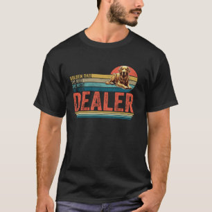 FUNNY GOLDEN DADDY RETRO GOLDEN RETRIEVER DOG PUPP T-Shirt
