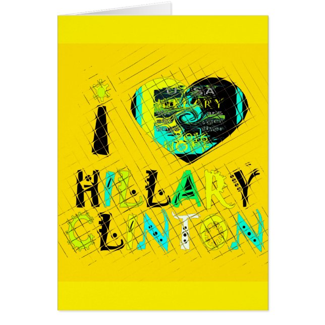 Funny Golden lovey Amazing Hope Hillary for USA Co (Front)