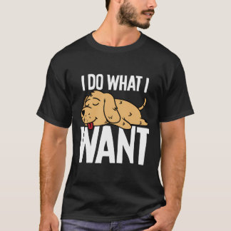 Funny Golden Retriever I Do What I Want Sweater Gi
