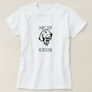 Funny Golden Retriever T-shirt de base