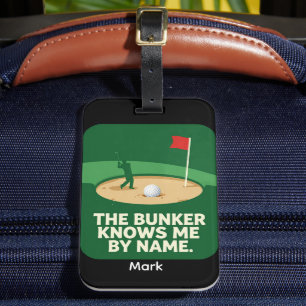 Funny Golf Bag Tag Collection for Golf Addicts 