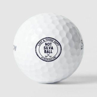 Funny Golf Ball Gift for Silva