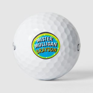 Funny Golf Ball Mister Mulligan