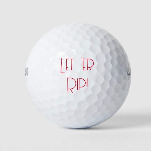 Funny Golf Balls (Front)
