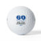 Funny Golf Balls 60th Birthday Party Monogrammed