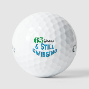 Funny Golf Balls 65th Birthday