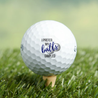 Funny Golf Balls - Dimpled