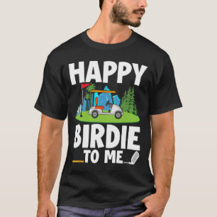 Funny Golf Birthday Happy Birdie Golfer Kids Boys T-Shirt
