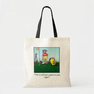 Funny Golf Couple Humour Sac fourre-tout