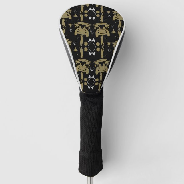 Funny Golf Gift For Beginners Head Cover (Front)
