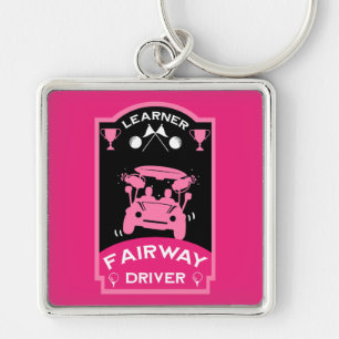 Funny Golf Gift For Beginners Keychain