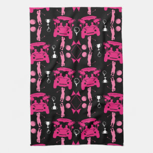 Funny Golf Gift For Beginners Kitchen Towel