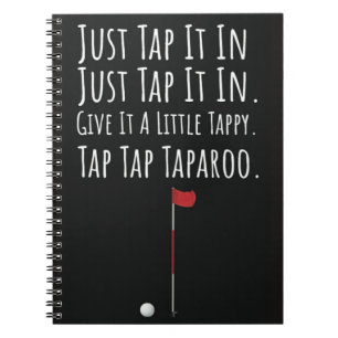 Funny Golf Gifts Golfer Humour Joke Notebook