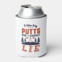Funny Golf Golfers I Like Big Putts Golfing Humour