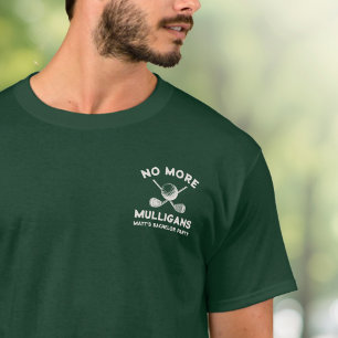 Funny Golf Groomsmen Bachelor Party Favours T-Shirt