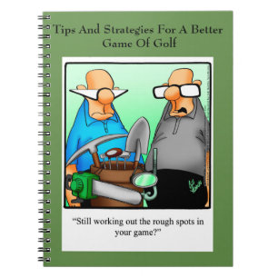 Funny Golf Humour Carnet