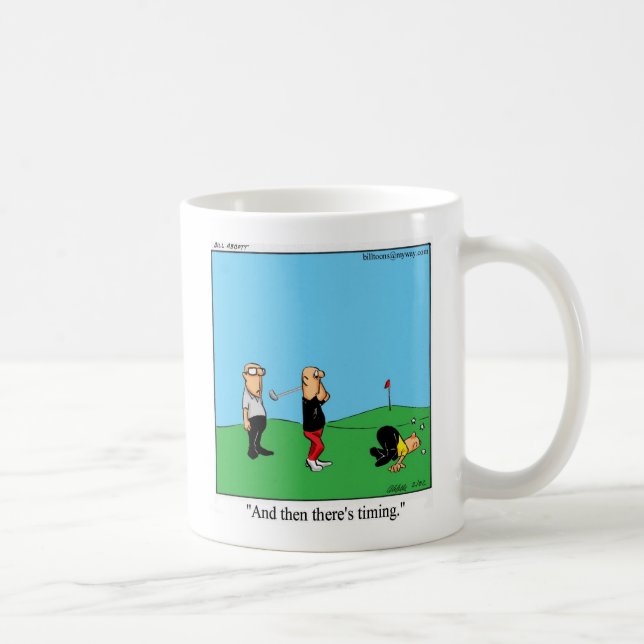 Funny Golf Humour Mug (Right)